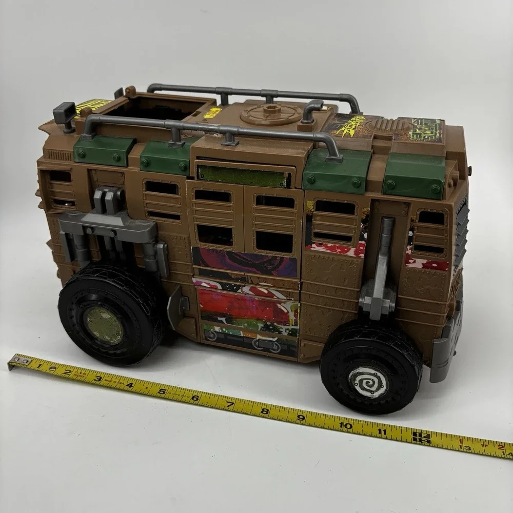 Shellraiser Assault Van TMNT Teenage Mutant Ninja Turtles Vehicle 2012 Playm..10